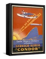 Servico Aereo "Condor"-null-Framed Stretched Canvas