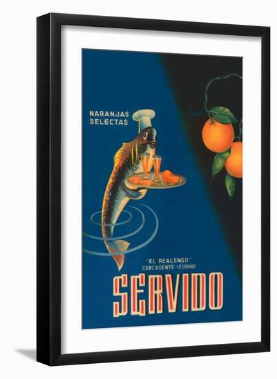 Servido Selected Oranges-Machirart-Framed Art Print