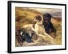 Serving the Guns-Edwin Henry Landseer-Framed Giclee Print