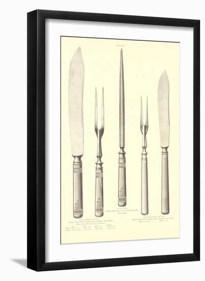 Serving Utensils-null-Framed Art Print