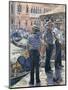 Servizzio Gondole, Grand Canal-Rosemary Lowndes-Mounted Giclee Print