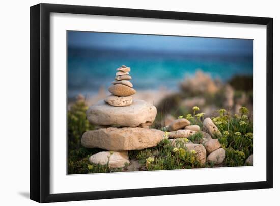 Ses Illetes Beach, Balearic Islands, Formentera, Spain-Sergi Reboredo-Framed Photographic Print