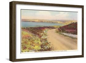 Sesachacha Pond, Polpis Road, Nantucket, Massachusetts-null-Framed Art Print