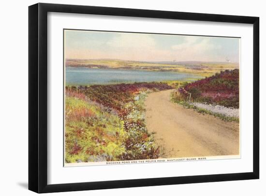 Sesachacha Pond, Polpis Road, Nantucket, Massachusetts-null-Framed Art Print