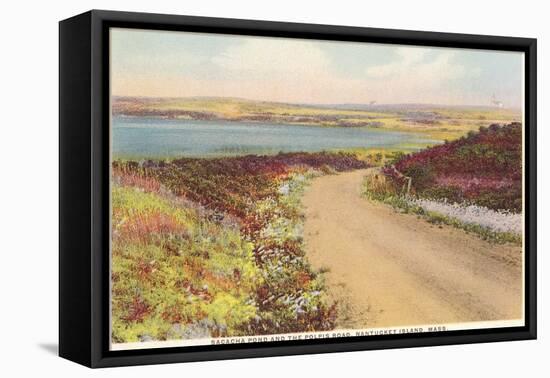 Sesachacha Pond, Polpis Road, Nantucket, Massachusetts-null-Framed Stretched Canvas