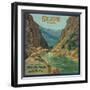 Sespe Orange Label - Fillmore, CA-Lantern Press-Framed Art Print