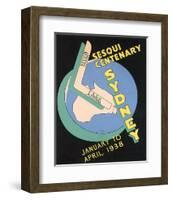 Sesqui Centenary, Sydney-null-Framed Art Print