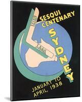 Sesqui Centenary, Sydney-null-Mounted Art Print