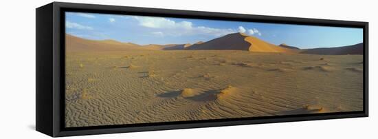 Sesriem, Namib Naukluft Park, Namibia, Africa-Lee Frost-Framed Stretched Canvas