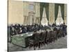 Session of the International Labor Conference. Berlin, Germany-null-Stretched Canvas