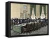 Session of the International Labor Conference. Berlin, Germany-null-Framed Stretched Canvas