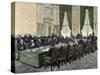 Session of the International Labor Conference. Berlin, Germany-null-Stretched Canvas