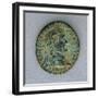 Sestertius from Imperial Age, Recto, Roman Coins-null-Framed Giclee Print