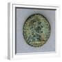 Sestertius from Imperial Age, Recto, Roman Coins-null-Framed Giclee Print