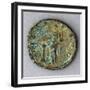 Sestertius from Imperial Age, Recto, Roman Coins-null-Framed Giclee Print