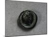 Sestertius of Antoninus Pius Bearing Image of Emperor, Recto, Roman Coins Ad-null-Mounted Giclee Print