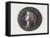 Sestertius of Caligula Bearing Image of Emperor, Recto, Roman Coins AD-null-Framed Stretched Canvas