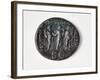 Sestertius of Caligula, Verso, Roman Coins AD-null-Framed Giclee Print