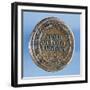 Sestertius of Emperor Trajan, Minted in Rome with Inscription Spqr, Verso, Roman Coins AD-null-Framed Giclee Print