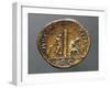 Sestertius of Emperor Vespasian Depicting Jew Sitting and Jew with His Hands Tied-null-Framed Giclee Print
