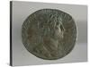 Sestertius of Hadrian, Minted in Rome, Bearing Image of Emperor, Roman Coins Ad-null-Stretched Canvas