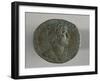 Sestertius of Hadrian, Minted in Rome, Bearing Image of Emperor, Roman Coins Ad-null-Framed Giclee Print