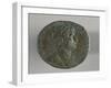 Sestertius of Hadrian, Minted in Rome, Bearing Image of Emperor, Roman Coins Ad-null-Framed Giclee Print