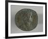 Sestertius of Hadrian, Minted in Rome, Bearing Image of Emperor, Roman Coins Ad-null-Framed Giclee Print