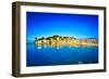 Sestri Levante, Silence Bay Sea Harbor and Beach View. Liguria, Italy-stevanzz-Framed Photographic Print