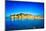 Sestri Levante, Silence Bay Sea Harbor and Beach View. Liguria, Italy-stevanzz-Mounted Photographic Print