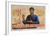 Set a Good Example, Fight Corruption, Chinese Cultural Revolution-null-Framed Giclee Print