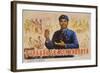Set a Good Example, Fight Corruption, Chinese Cultural Revolution-null-Framed Giclee Print
