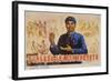 Set a Good Example, Fight Corruption, Chinese Cultural Revolution-null-Framed Giclee Print