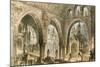 Set Design by Francesco Bagnara for Fourth Scene of Capuleti and Montecchi-null-Mounted Giclee Print