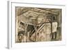 Set Design by Francesco Bagnara, for Norma, Opera by Vincenzo Bellini-null-Framed Giclee Print