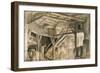 Set Design by Francesco Bagnara, for Norma, Opera by Vincenzo Bellini-null-Framed Giclee Print