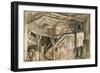 Set Design by Francesco Bagnara, for Norma, Opera by Vincenzo Bellini-null-Framed Giclee Print