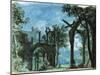 Set Design by Tancredi Liverani for Fourth Act of Opera Lucia Di Lammermoor-Gaetano Donizetti-Mounted Giclee Print