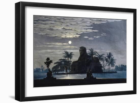 Set Design Conceived-Karl Friedrich Schinkel-Framed Giclee Print