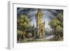 Set Design for a Production of 'Bluebeard's Castle' by Bela Bartok-null-Framed Giclee Print