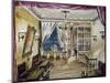 Set Design for Act I of La Boheme, Opera by Ruggero Leoncavallo-null-Mounted Giclee Print