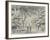 Set Design for Act Ii of the Opera 'Lakme', by Leo Delibes-Antonin Marie Chatiniere-Framed Giclee Print