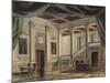 Set Design For Act III of the Opera Rigoletto by Guiseppe Verdi-null-Mounted Giclee Print