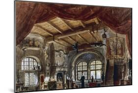 Set Design for Faust by Charles Gounod, 1892-Philippe Chery-Mounted Giclee Print