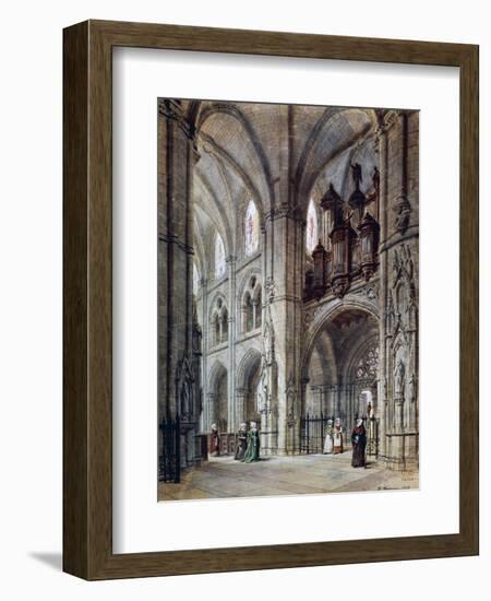 Set Design for Faust by Charles Gounod, 1903-Philippe Chery-Framed Giclee Print