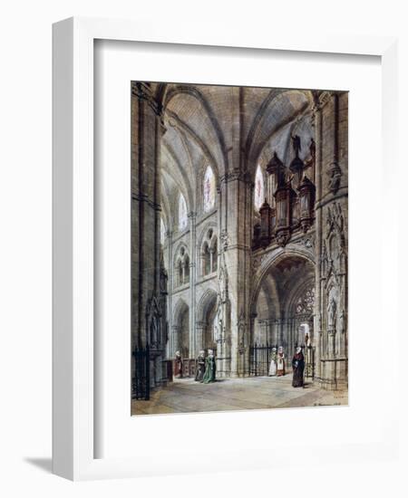 Set Design for Faust by Charles Gounod, 1903-Philippe Chery-Framed Giclee Print