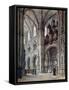 Set Design for Faust by Charles Gounod, 1903-Philippe Chery-Framed Stretched Canvas