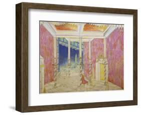 Set Design for Jacobin, Opus 84-Antonin Leopold Dvorak-Framed Giclee Print