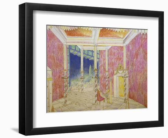 Set Design for Jacobin, Opus 84-Antonin Leopold Dvorak-Framed Giclee Print