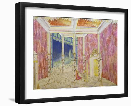 Set Design for Jacobin, Opus 84-Antonin Leopold Dvorak-Framed Giclee Print